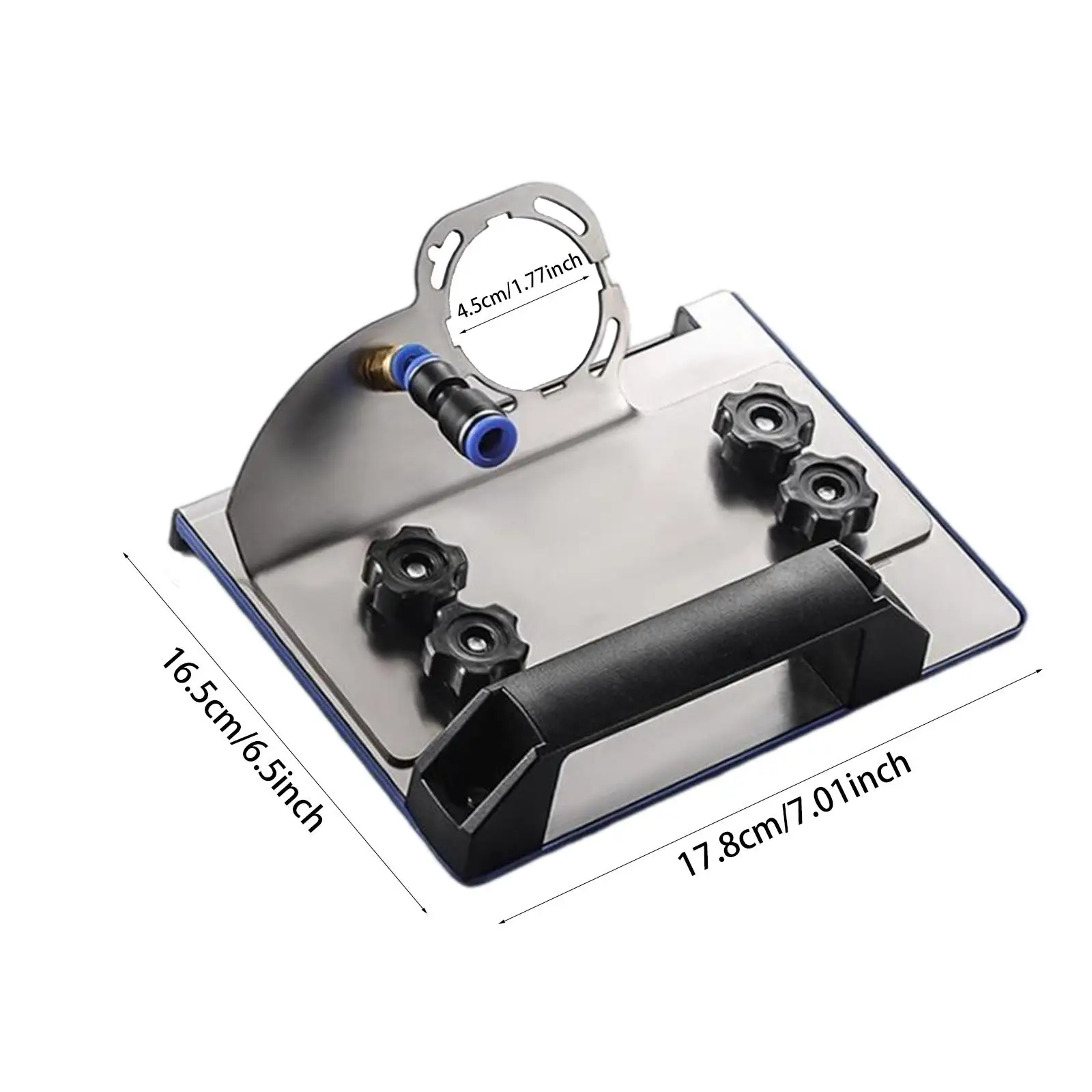 Heavy Duty Grinder Holder Support Bracket for 100 Type Angle Grinder Stand with Water Connector Tile Chamfer Cutting Tool