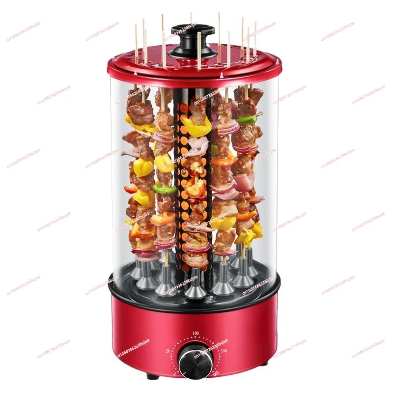 220V smokeless automatic rotary barbecue machine, barbecue machine, skewer machine, fully automatic electric oven