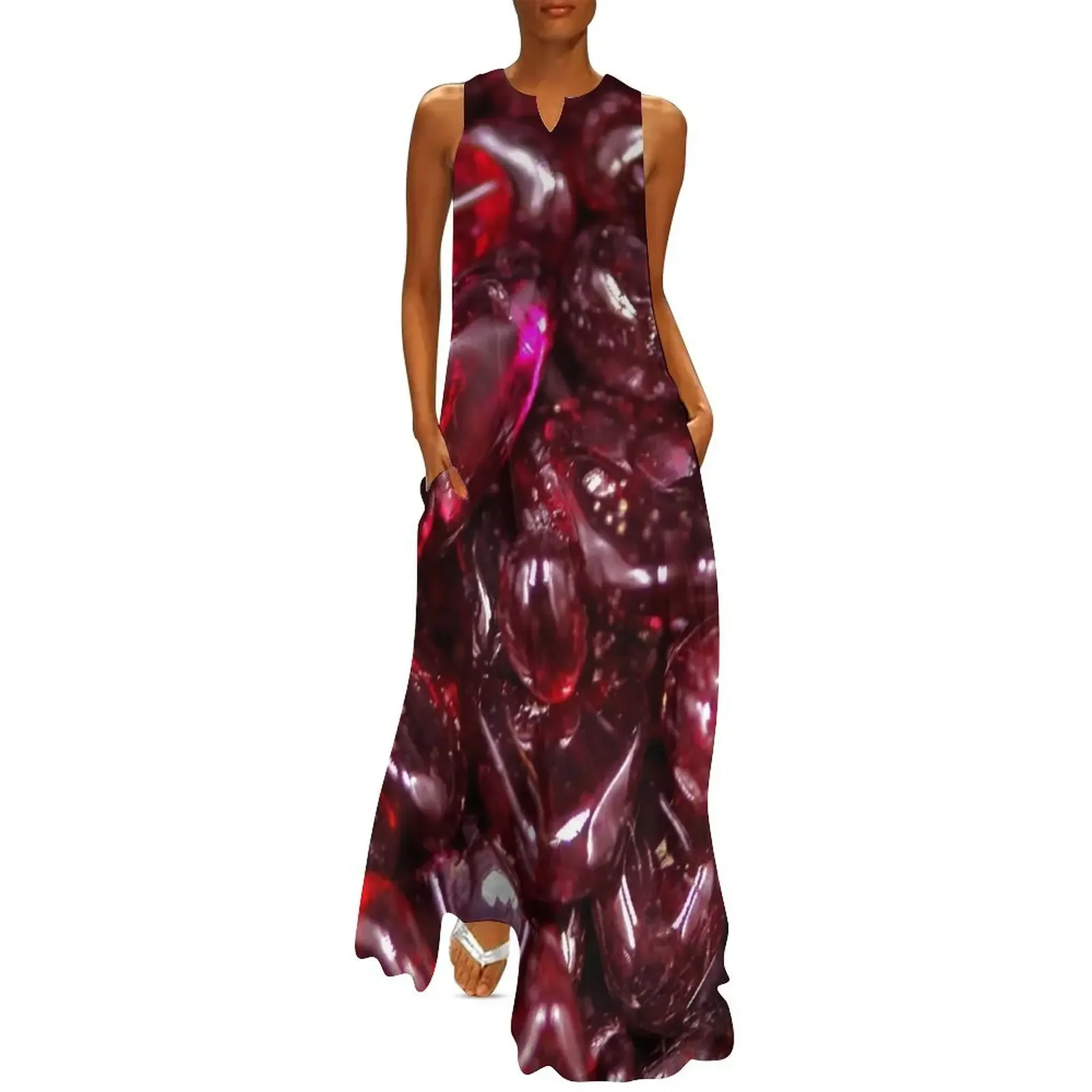 

Garnet Long Dress dress women summer Womens dresses elegant chic women dresses promotion Dress