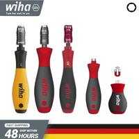 WIHA 29463 32160 32161 40331 25874Hexagonal Socket Bit Holder Handle Strong Magnetic 4 Bead Locking Non-Slip Screwdriver Handle