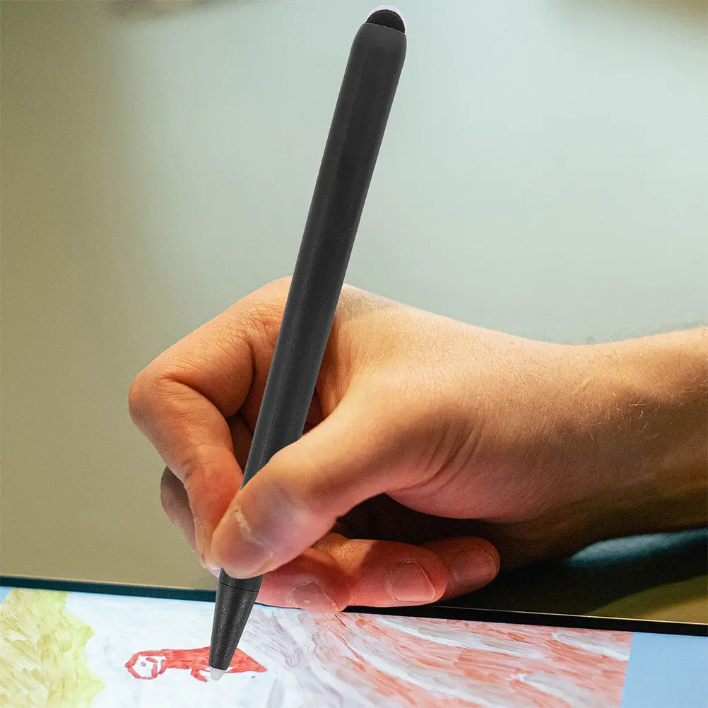 3Pcs Dual Tip Stylus Pen Universal Capacitive Touch Pen High Precision Rubber Tips Ideal for Drawing Writing Gaming Education