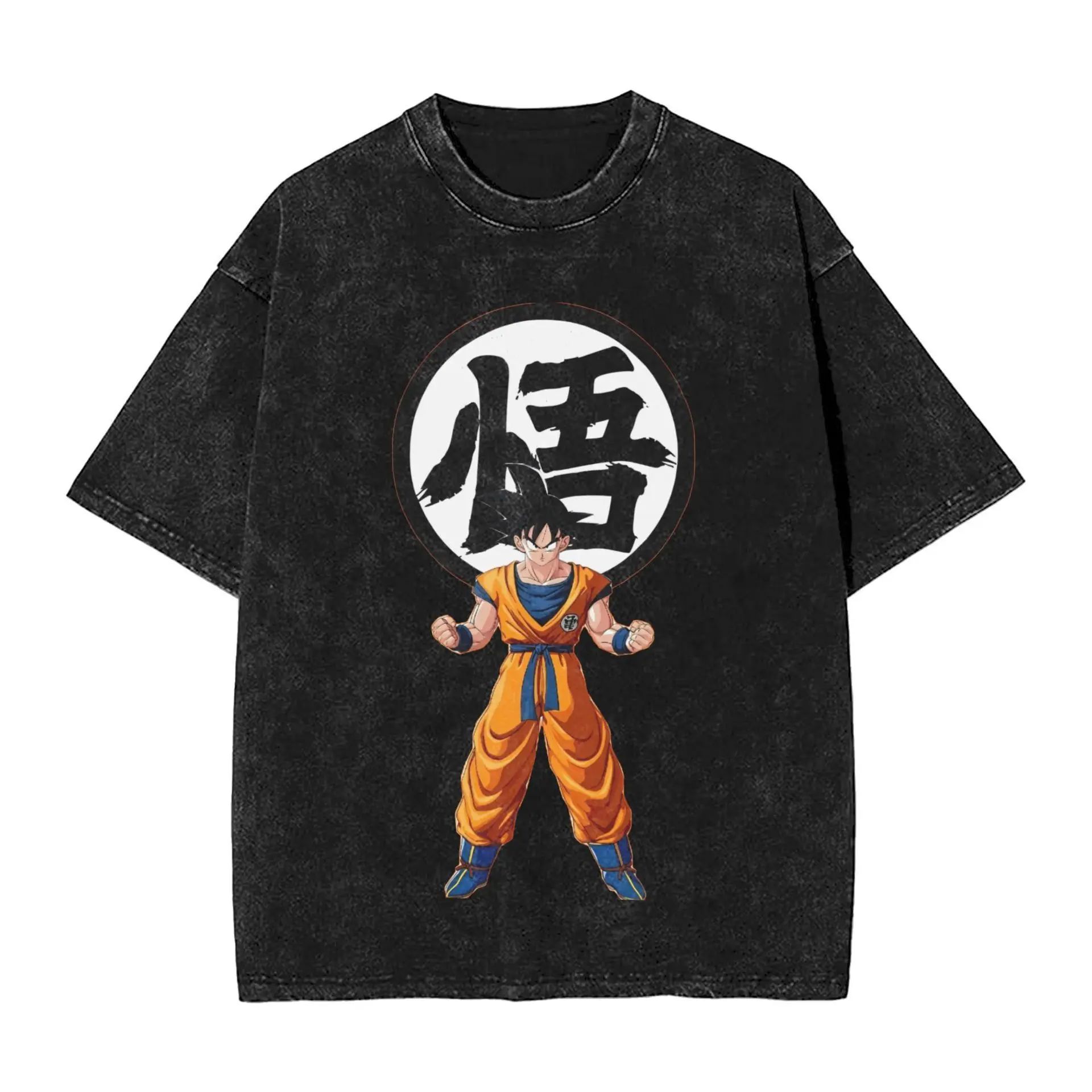

Demon Slayer Main Characters Group 2026 Summer Men Women Cotton T Shirt Vintage Washed Oversized Streetwear Anime