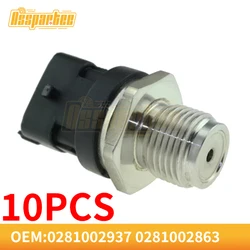 Original Fuel Rail Pressure Sensor Common Regulator OEM 0281006325 0281002907 0281002937 0281006327 0281006165 0281002850