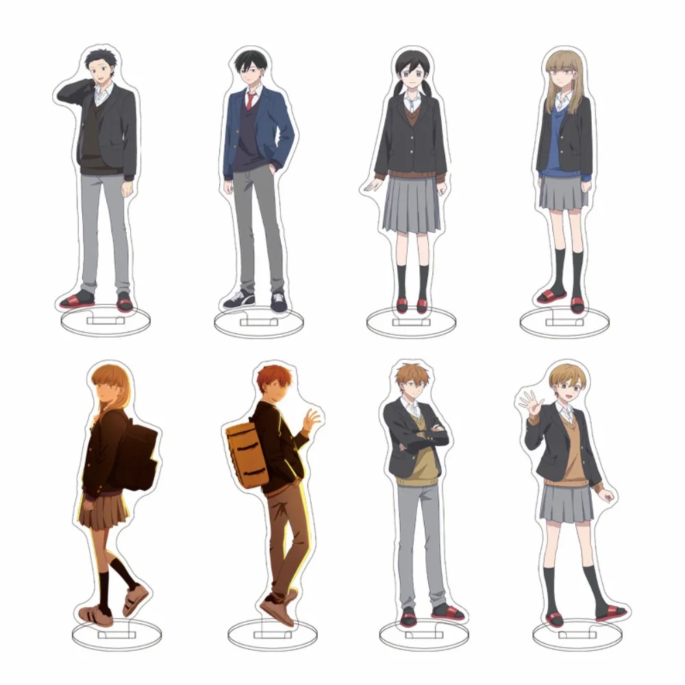 Figuras de Personajes de Anime, Kōriyama Yuki, Anjō Miki, Amamiya Minato, Soporte Acrílico, Base para Figura, Decoración de Escritorio para Fans