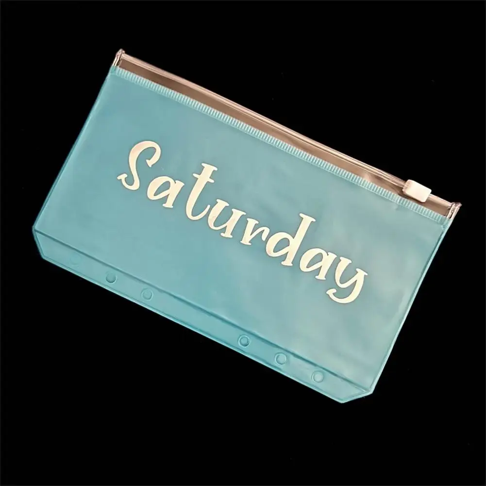 A6 Information Bag Practical Multi-color Optional PVC Simplicity Office Bill Pouch Office Supplies