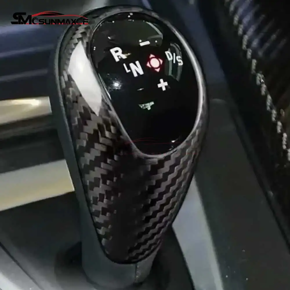 

Для Bmw M2 M3 M4 M5 X5M X6M F87 F80 F82 F83 F85 F86 Углеродное волокно салона автомобиля, центральная консоль, ручка переключения передач, накладка