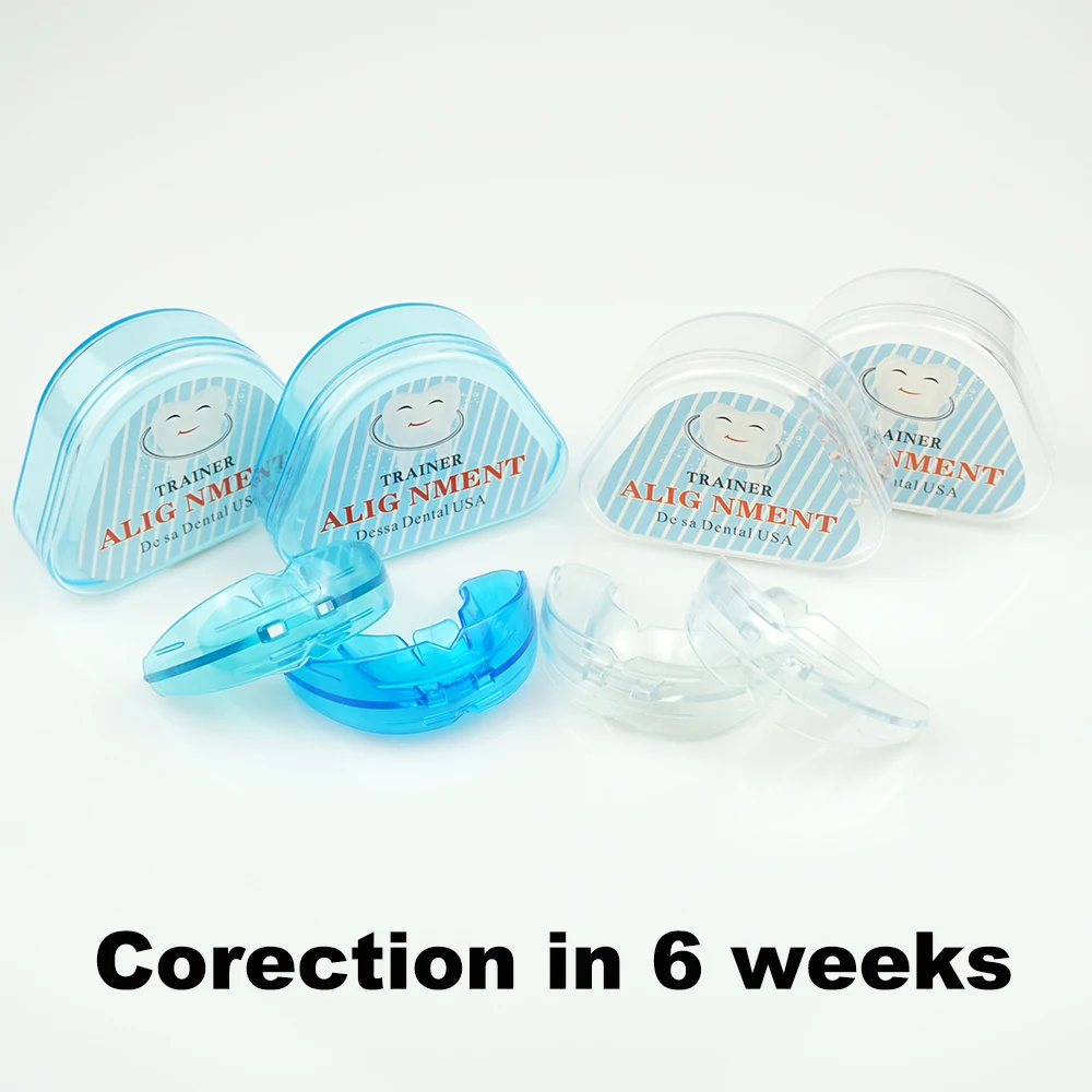 

Dental Silicone Orthodontic Braces Appliance Braces Alignment Trainer Teeth Retainer Bruxism Mouth Guard Tooth whitening