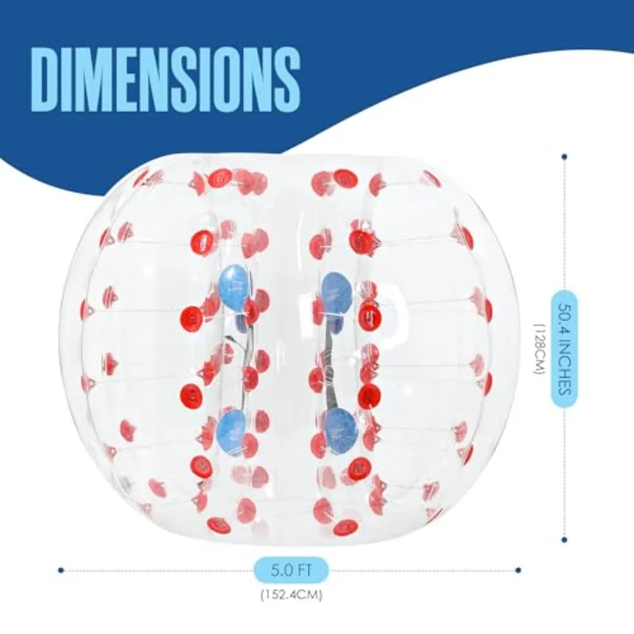 Menschlicher Hamsterball, 1,5 m, 1 Stück, Blasenfußball, menschliche Blasen, aufblasbare Körperstoßstangen, für Erwachsene und Kinder, Sumo-Türsteher, Ganzes B