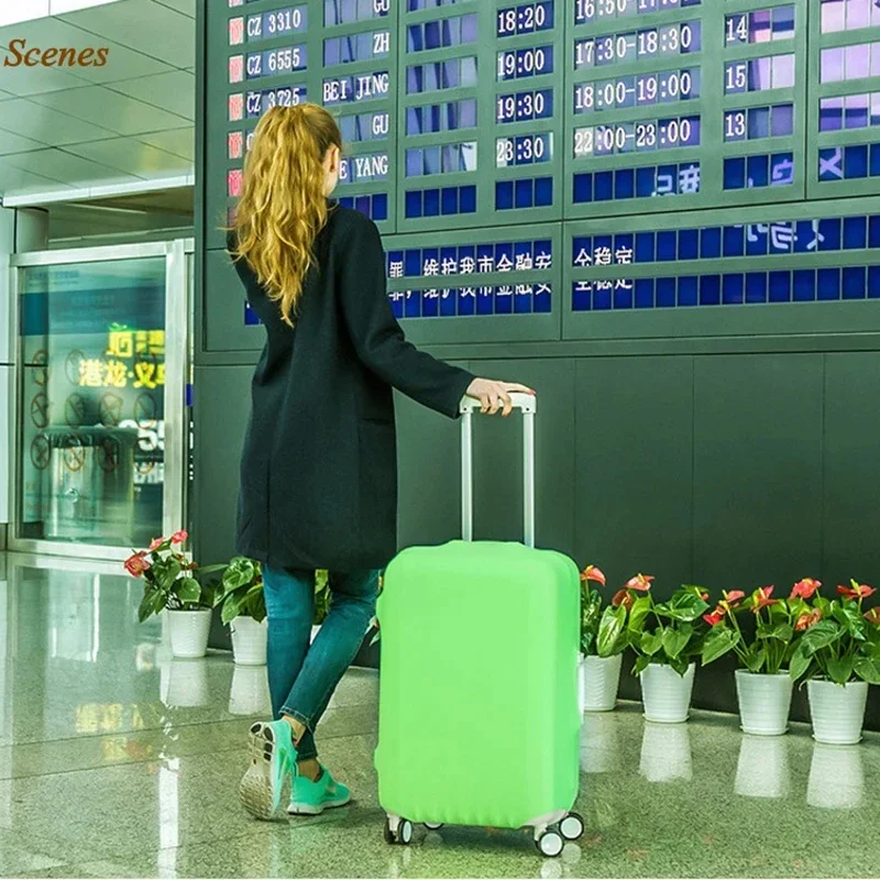 New Cover Stretch Fabric Suitcase Protector Baggage Dust Case Suitable for 18-32 Inch Travel Organizer