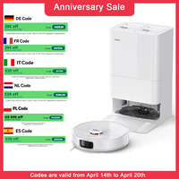 JONR Robot Vacuum P20 Pro International Edition Mopping Vacuuming Drying Wipes Automatic Cleaning Dust Collecting Drainage Water