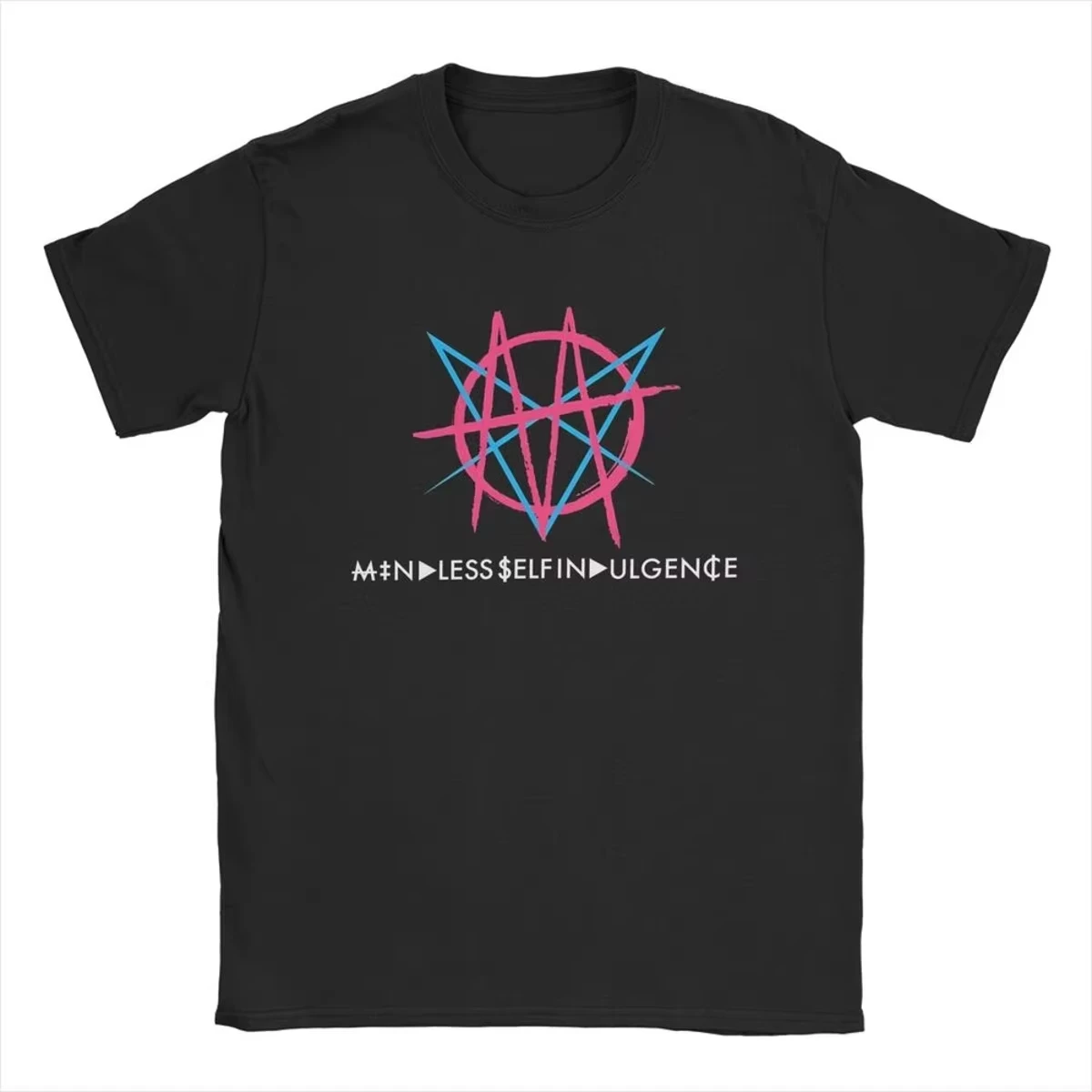 Msi Punk Band Music Mindless Self Indulgence Idol Band T-Shirt Baumwolle Grafik-T-Shirt Herren- und Damen-T-Shirt Sommer Streetwear – Detail 16