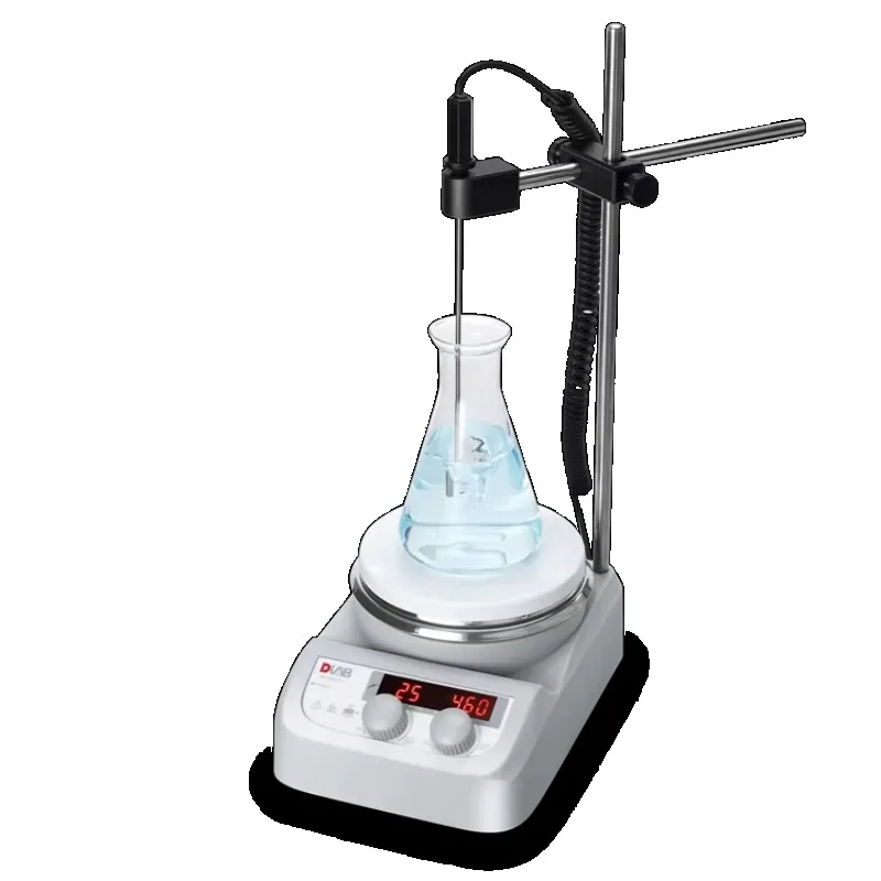 MS-H-PROA LCD Digital Magnetic Hot Plate Agitator Aluminum-Ceramic Coated Hot Plate Heating Temperature 340°C