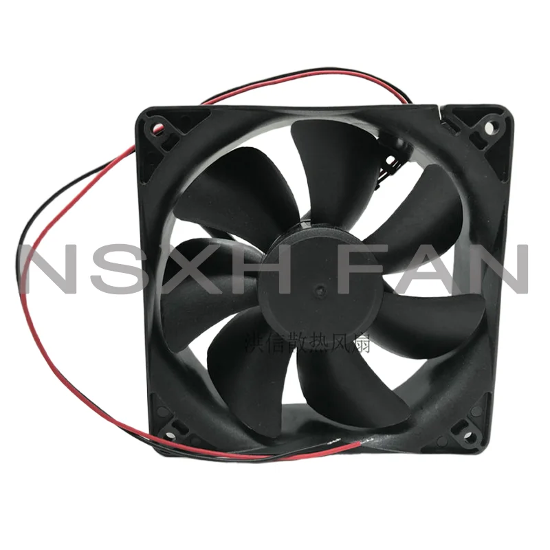 Ventilador de rolamento de esferas duplo, EEC0381B1-000C-A99 12038, 12V, Novo