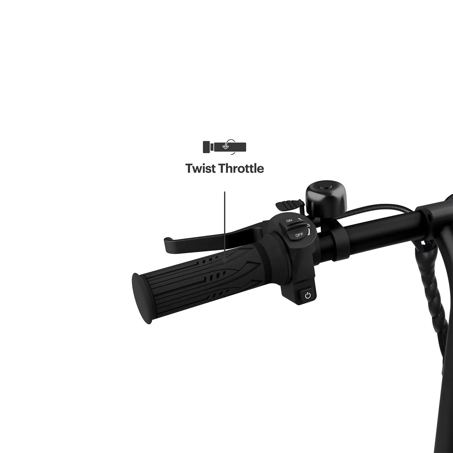 Electric Bike Folding 15.5MPH 15Mile Range Twist Throttle Cruise Control Foot Pegs Carry Handle Teen Adult, Customized
