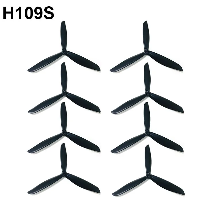 Aerial Photography Drone 3-Blade Propeller Blade Spare Parts 8PCS Fan Maple Leaf Accessories for Hubsan H109S Quadcopter