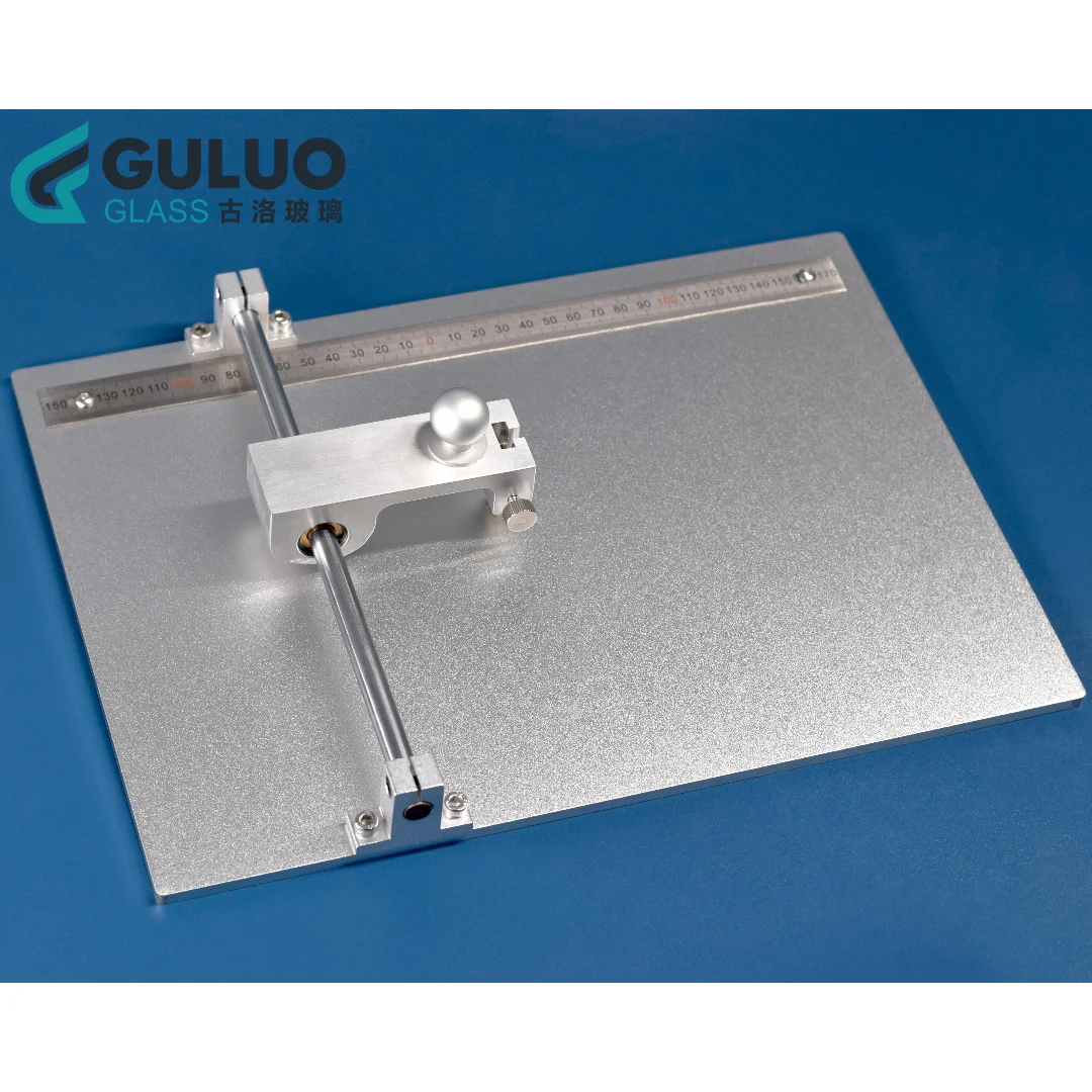 190x175mm Laboratory Conductive Glass Cutter ITO/FTO/AZO/Quartz Glass Cutting Table Two Cutting Head