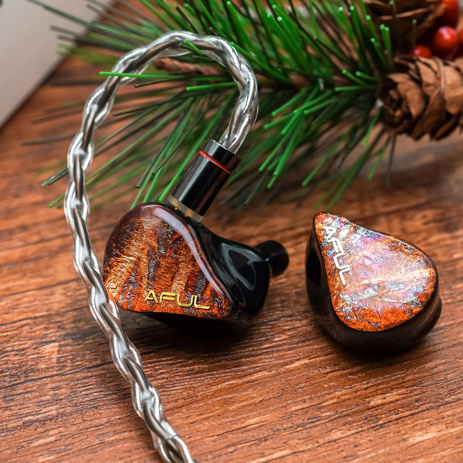 AFUL Performer 5/Performer5 1DD + 4BA In-Ear Monitors Earphones 5 Hybrid Drivers IEM Professional RLC HiFi Music Headphone 3.5mm