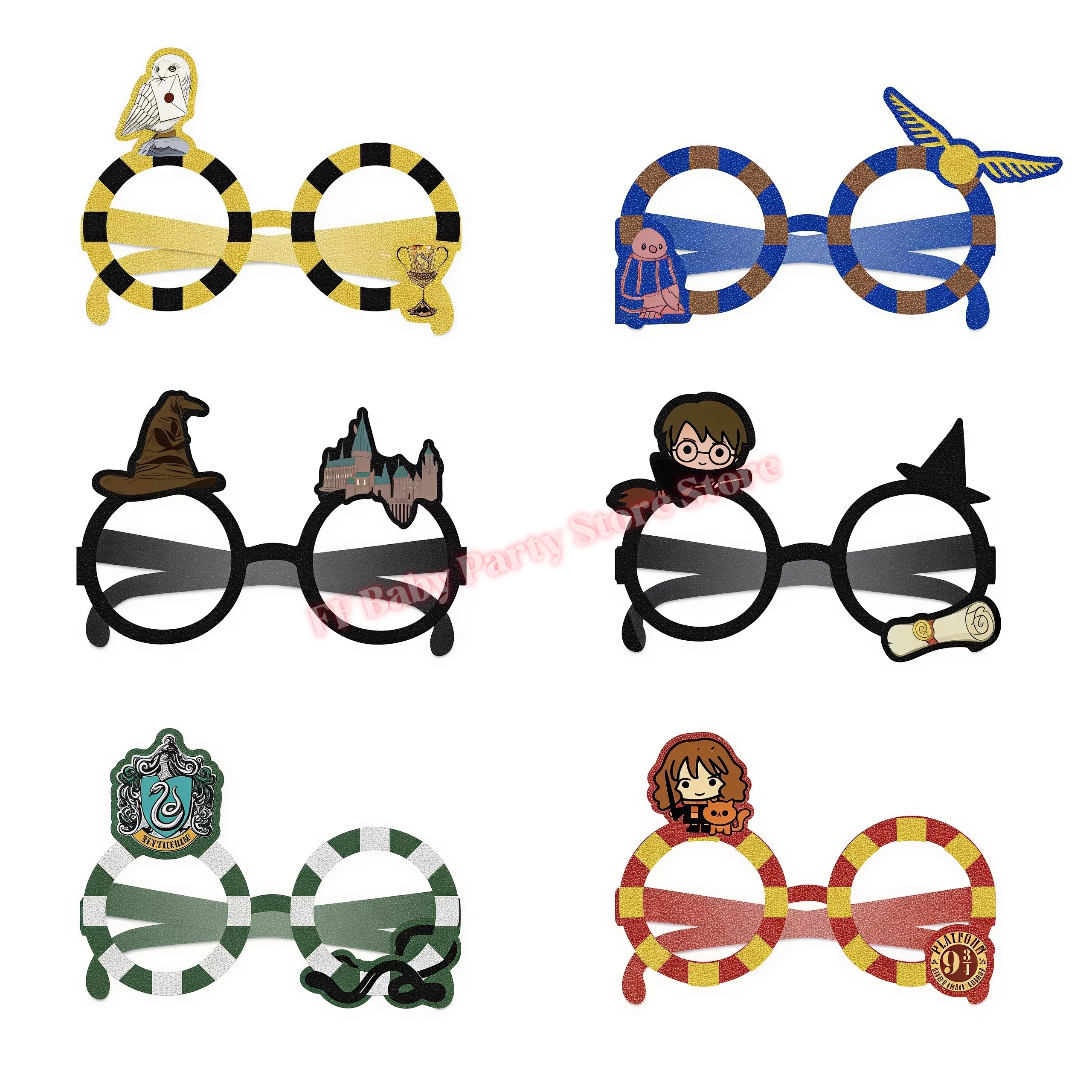 Academy Magics Geburtstagsparty-Dekoration, Harry-Potter-Motiv, Ballon, Teller, Becher, Serviette, Kindergeschenk, Babyparty-Zubehör, Event-Artikel, Souvenir – Detail 31