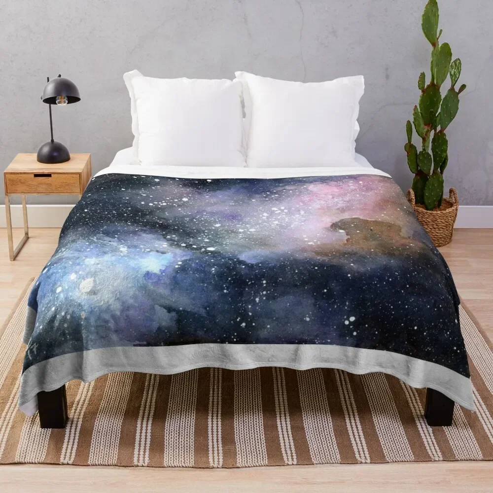 

Horsehead Nebula Throw Blanket Flannel Fabric Blankets For Sofas Blankets