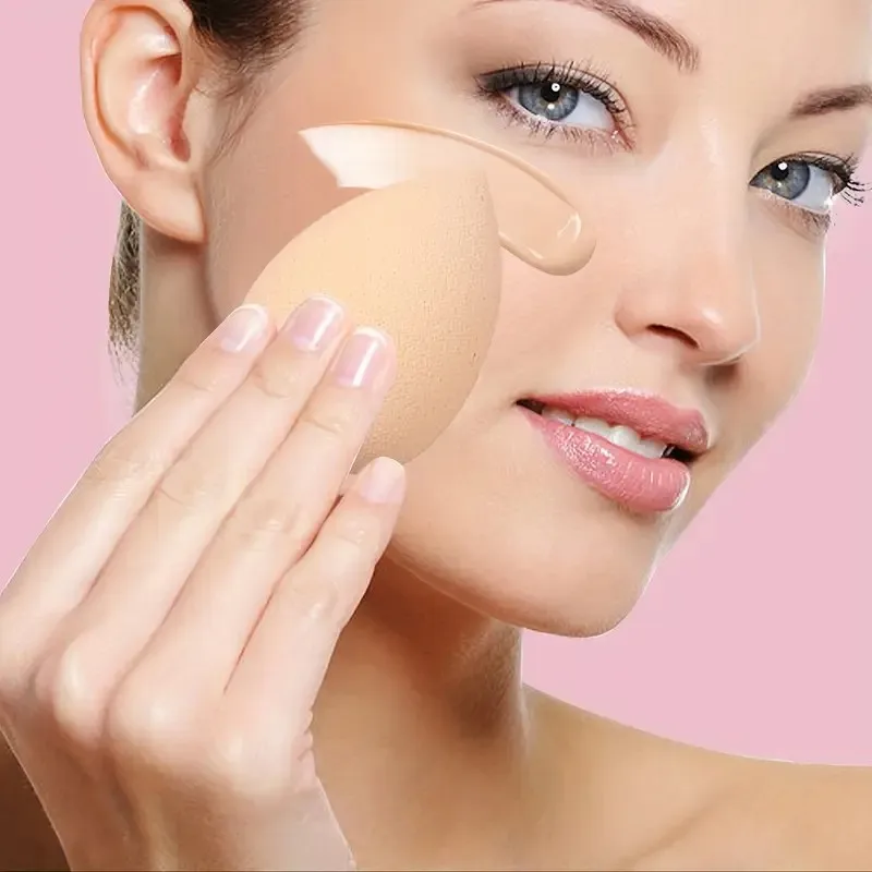 عبوة من إسفنجات بيض التجميل - خلاط مكياج رطب/جاف |   فائقة النعومة وخالية من اللاتكس |   مثالية للأساس والمسحوق