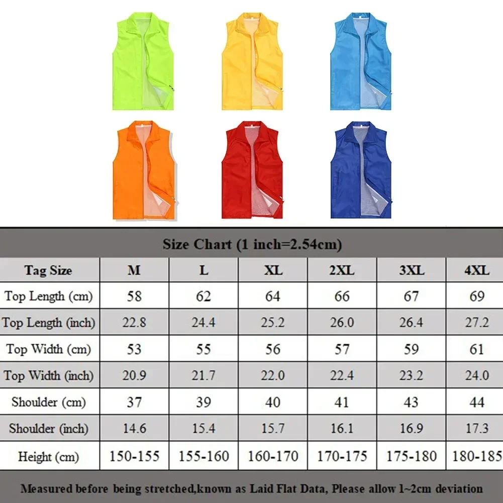 Воздухопроницаемый жилет унисекс, повседневный жилет, рабочая одежда для активного отдыха