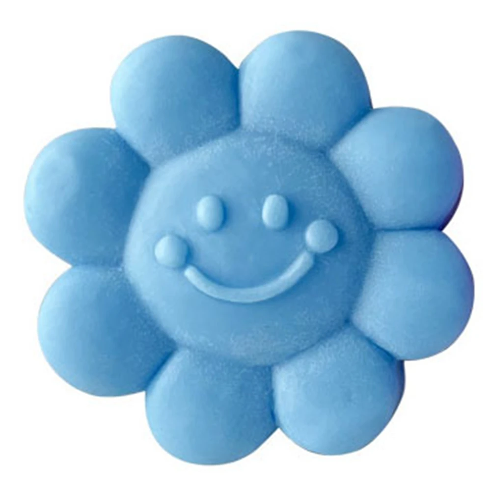 

Cute Wind Aromatherapy Candle Gypsum Silicone Mold Smiling Face Silicone Mold Scented Making Tools 3D DIY Handmade Fragrance