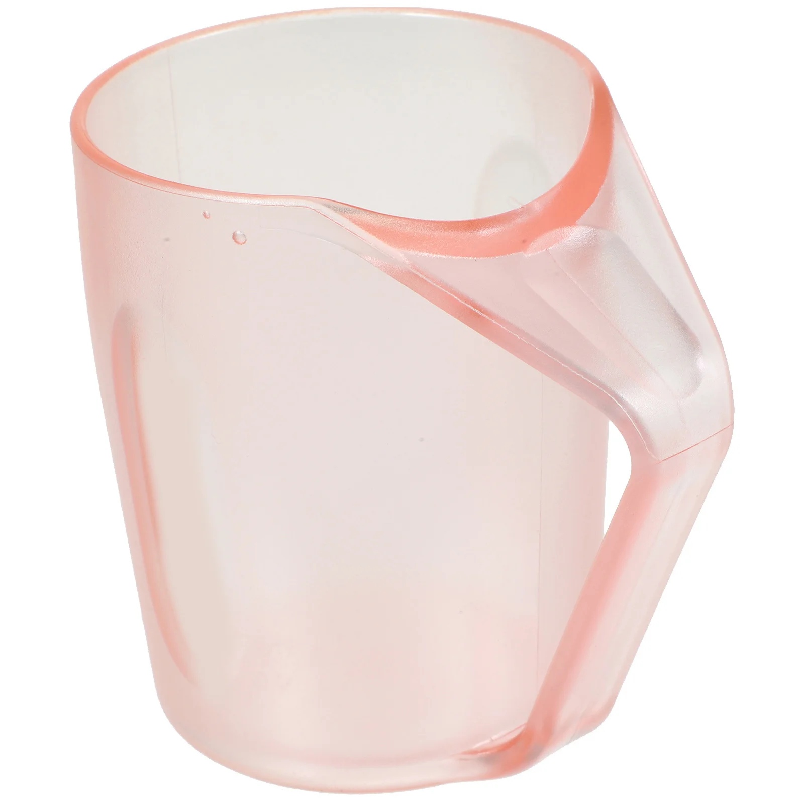 

480ml Travel Tooth Brushing Cup Portable Pink Toothpaste Toothbrush Holder Rinsing Mug Lightweight Ideal for Travel