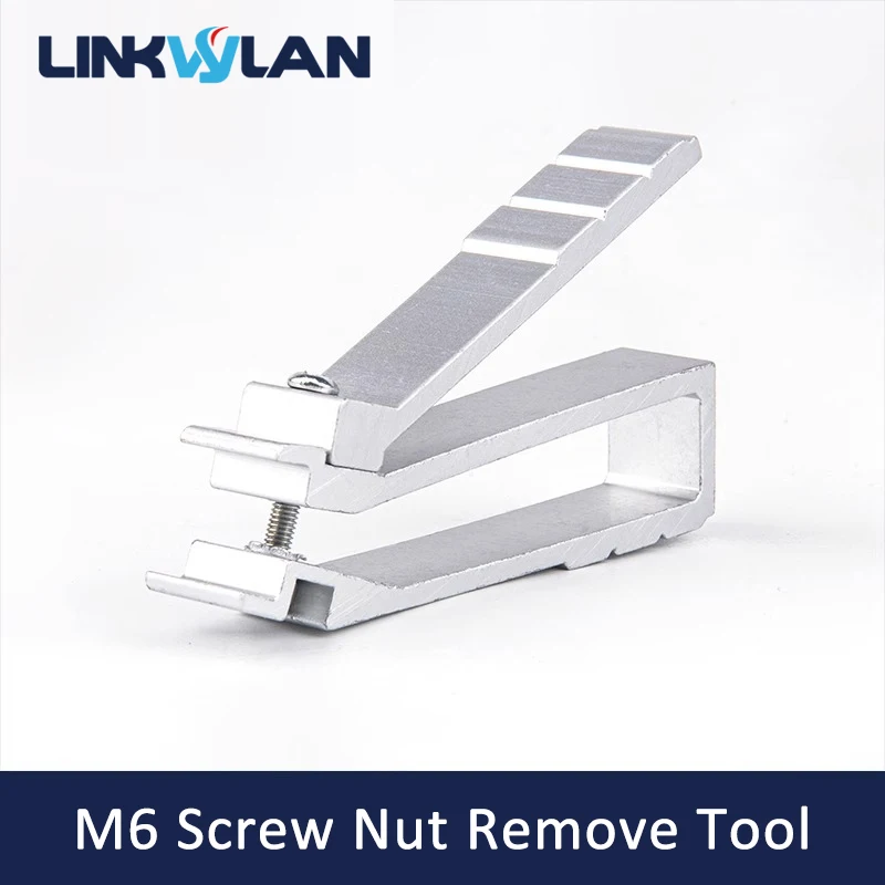 

Linkwylan M6 Screw Nut Quick Fixing Remove Tool Deluxe Cage Nut Fasty Insertion Easy Extraction Tool