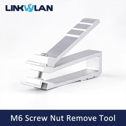Linkwylan M6 Screw Nut Quick Fixing Remove Tool Deluxe Cage Nut Fasty Insertion Easy Extraction Tool