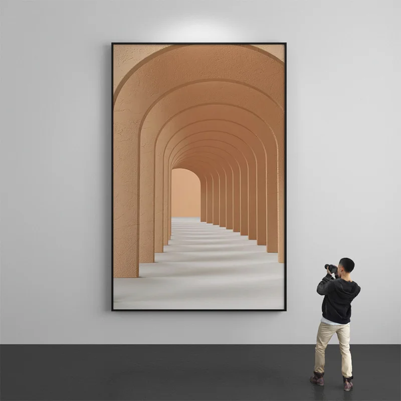 Frameless high-end spatial art decoration painting, suitable for home decoration, room decoration, bathroom decoration