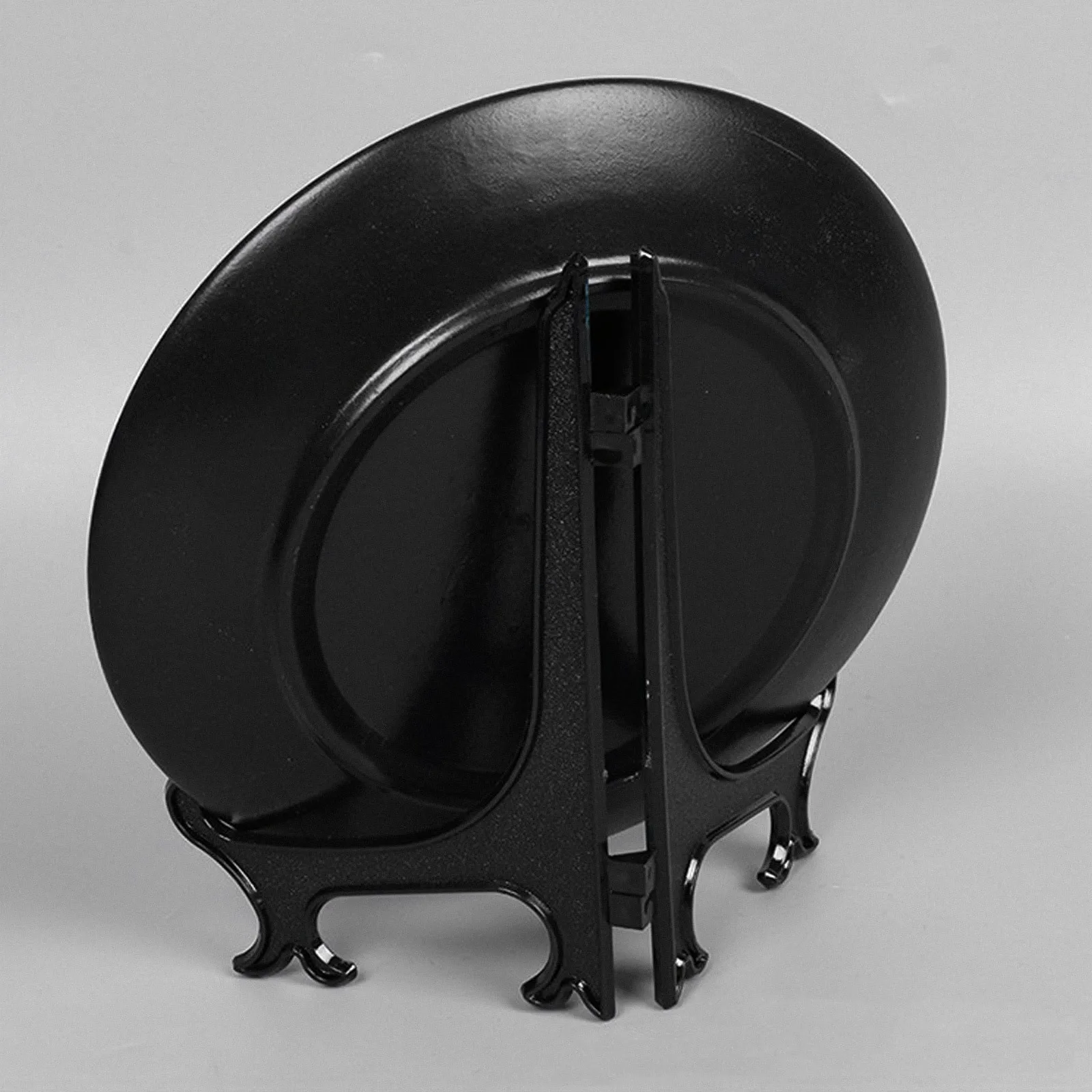 

24Pcs Easel Plate Stands Rack Storage for Artwork Ceramic Products Photos Kitchen Counter Display Display Stand