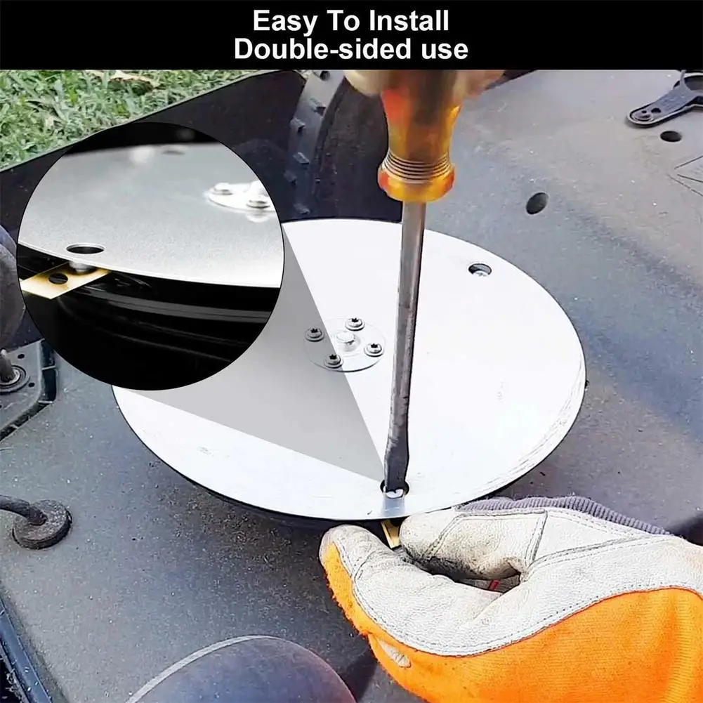 ABFI 36Pcs Replacement Blades with Plastic Washers Compatible with Mammotion Luba Yuka All Series