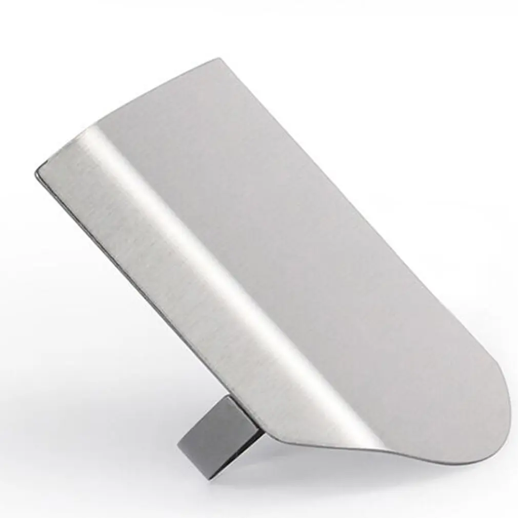 Protector de dedos de acero inoxidable, herramienta de cocina para proteger los dedos, cuchillo de corte seguro