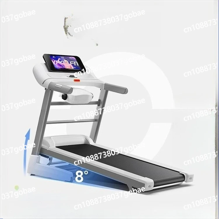 

22-скоростная регулируемая беговая дорожка Hill Climbing, складная домашняя беговая дорожка для фитнеса, ультра-тихий большой экран, коммерческая