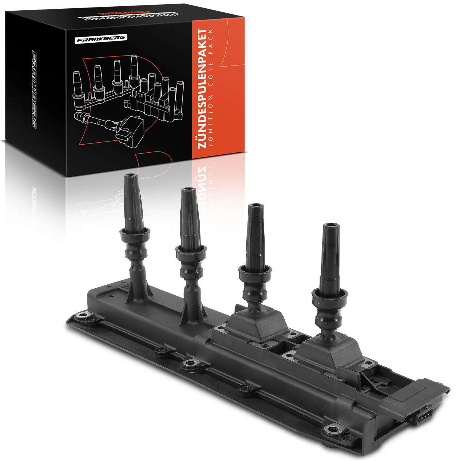 Frankberg 1x ontstekingsmodule ontstekingsbobine voor Citroën Evasion MPV Xantia Break XM Xsara Coupe Fiat Ulysse Lancia Zeta UF763 96292106
