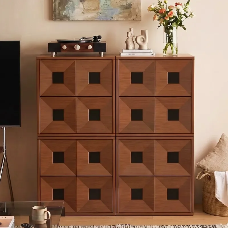 for Antique Bucket Cabinet in Carmen Style Living Room Wall Mounted Bedroom Storage Locker Retro Modular Time Combination