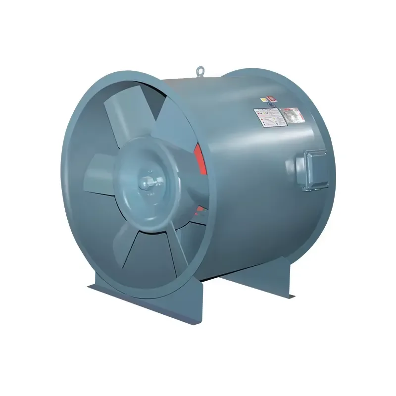 

Firefighting Electric High-Temperature Smoke Exhaust Fan HTF(I)-I-10 11kw Single/Double Speed Axial Flow Ball Bearing Carbon