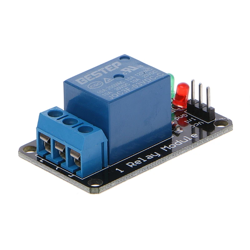 3V Low Level Trigger One 1 Channel Relay Module Interface Board Shield for PIC AVR DSP ARM MCU Arduino