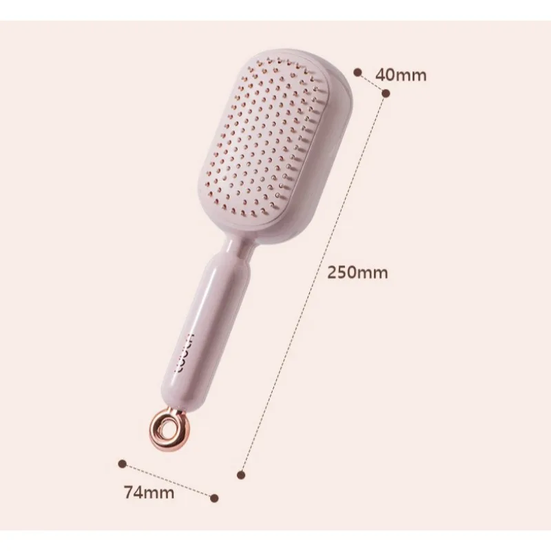 Peine para mujer, peine con Airbag, parte superior de calavera esponjosa, masaje retráctil, cojín de aire, peine portátil