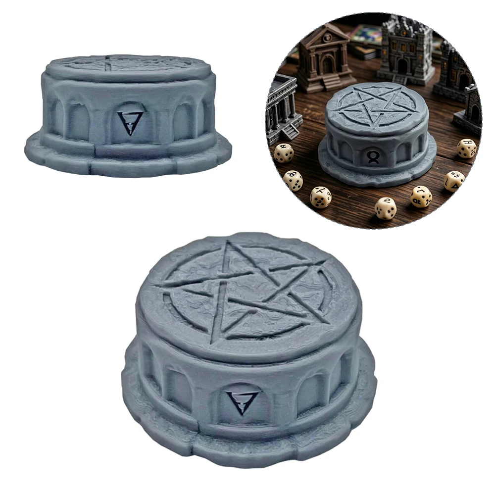 

Altar With Wizard Runes Terrain Scenery Miniature for DnD Fantasy 3D Printed Miniatures for Tabletop Gaming Layout