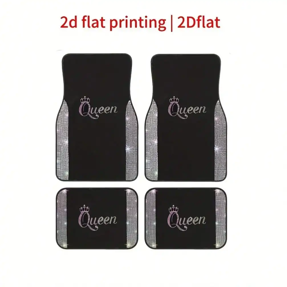 

4pcs, Car Floor Mats, Exquisite Appearance with Iconic Car Floor Mat Theme, Perfectly Designed Personalized Patterns