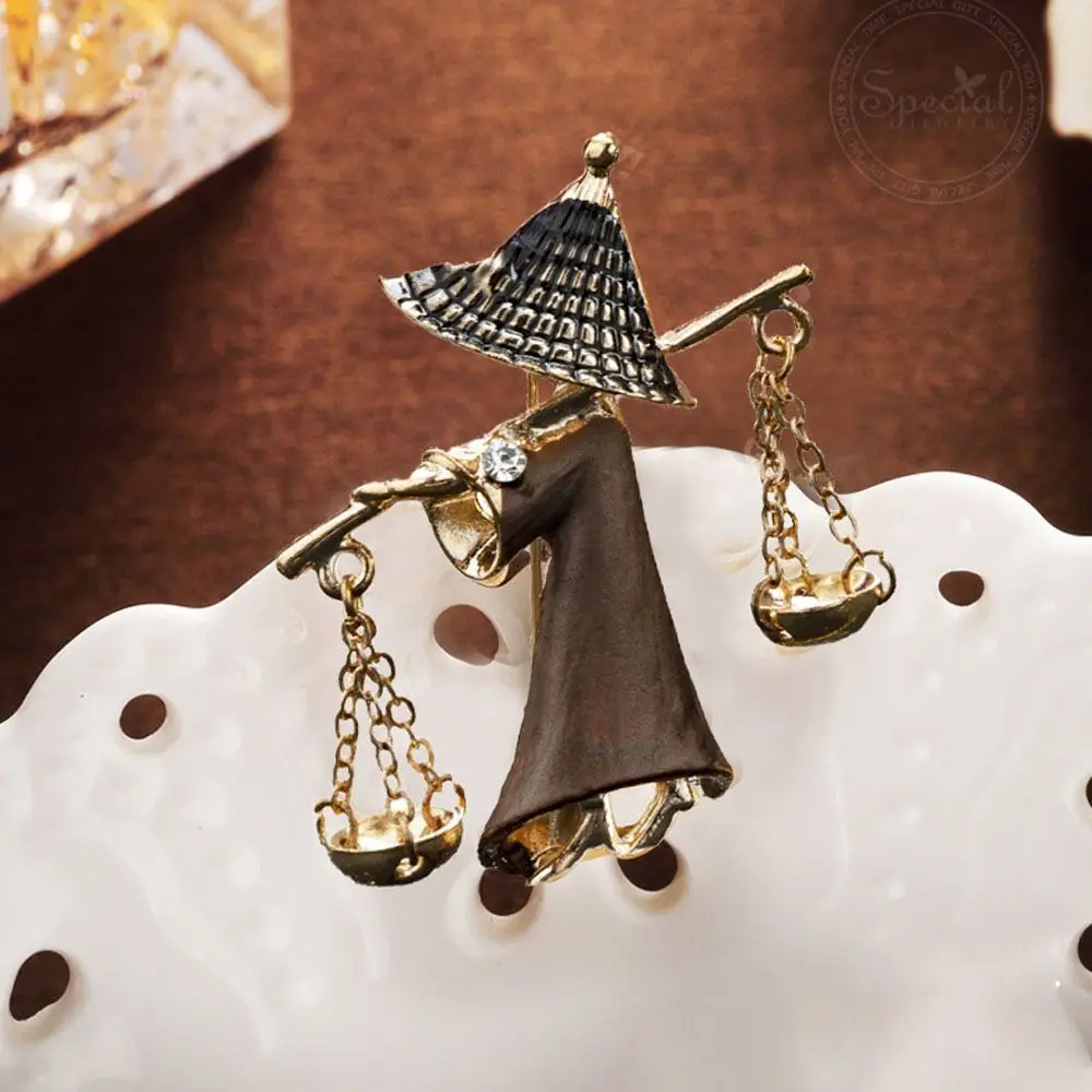 الرجعية خمر دوسا شارة هدية للرجال النساء المينا المعادن العبء بروش دبابيس الصدار مجوهرات اكسسوارات #3