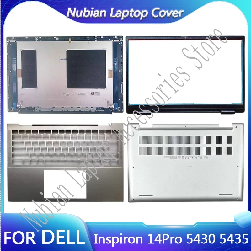 DELL Inspiron 14Pro 5430 5435 LCD 후면 커버, 전면 커버, 팜 레스트 상단 케이스, 키보드 테두리 하단 케이스, 0H2VH6 022P83, 신제품