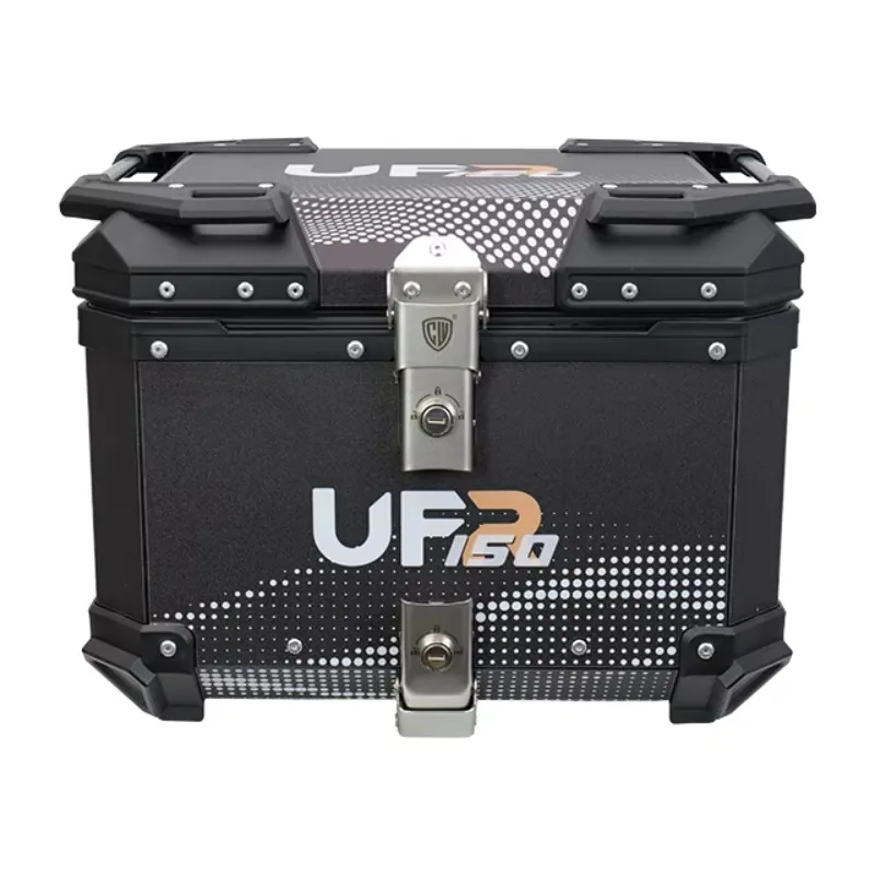 

STLF 45l Motorcycle Aluminum Motorcycle Tail Box Delivery Top Case Fashion Sticker Motorcycle Accessories Delivery Box