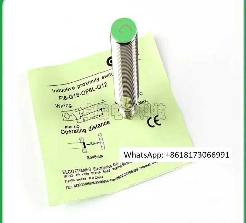 

Бесконтактный переключатель Yike NI12 Fi5/Ni8-M18-ON6L/FI8-G18-OP6L-Q12 ON/CN/OD