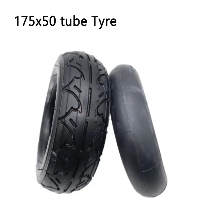 175x50 Pneumatic Tire Inner Tube Outer Tyre for Electric Skateboard/Kick Scooter 4-wheel Refitted Accessories