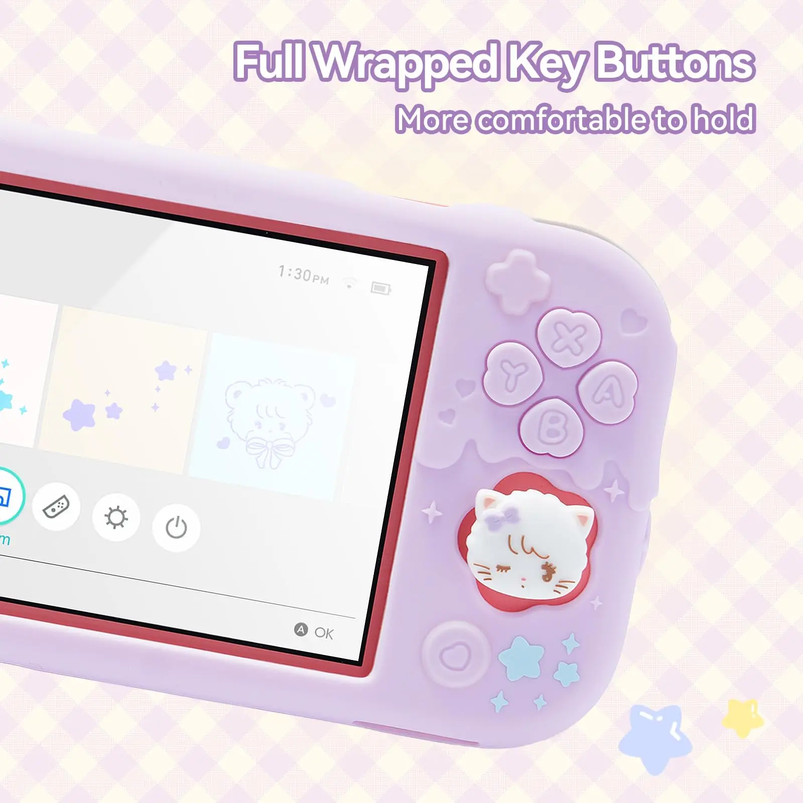 GeekShare Mikkoシリコン保護シェル Switch Lite対応、スイートソフト
