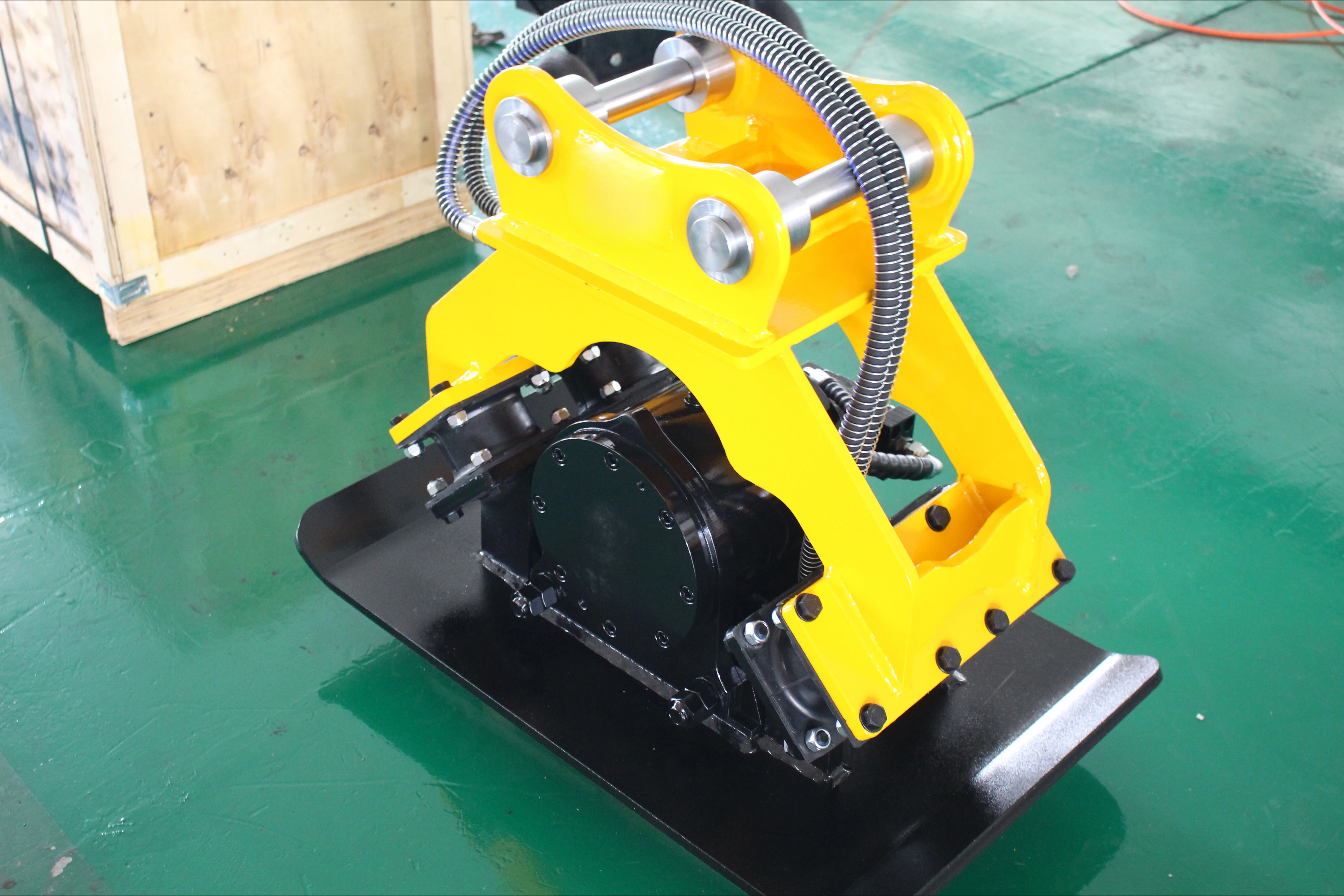 Vibrador de concreto vibratório hidráulico da escavadeira