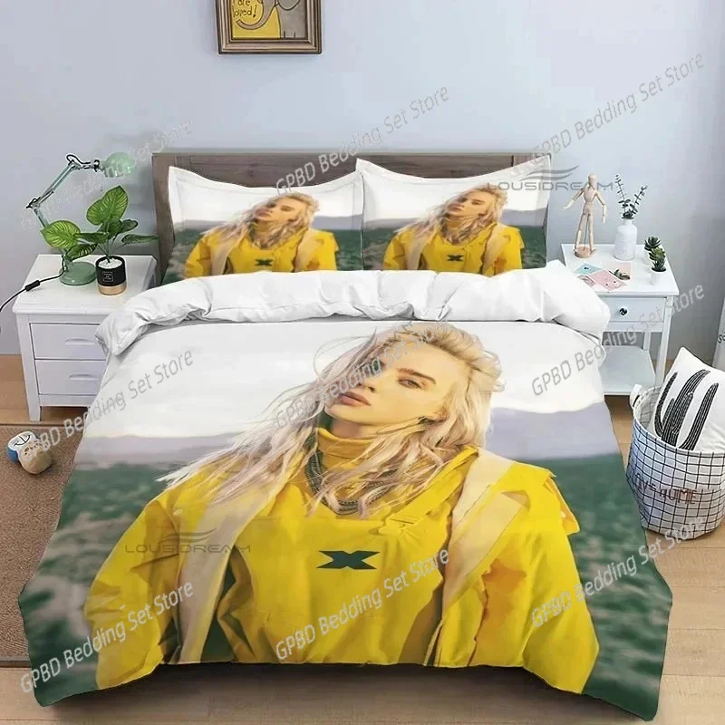 

Popular Star B-E Singer Bedding Set Duvet Cover Bed Set Quilt Cover Pillowcase Comforter king Queen Size Boys Adult Bedding Set