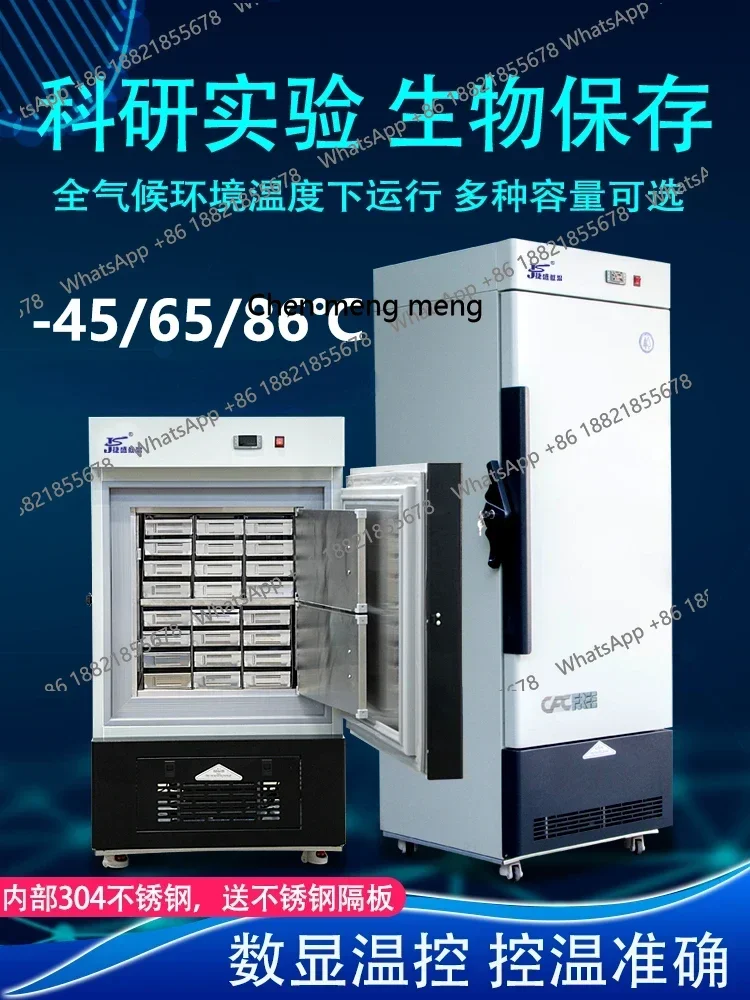 FF minus 80 degree scientific research experimental freezer-60 vertical small industrial low temperature freezer